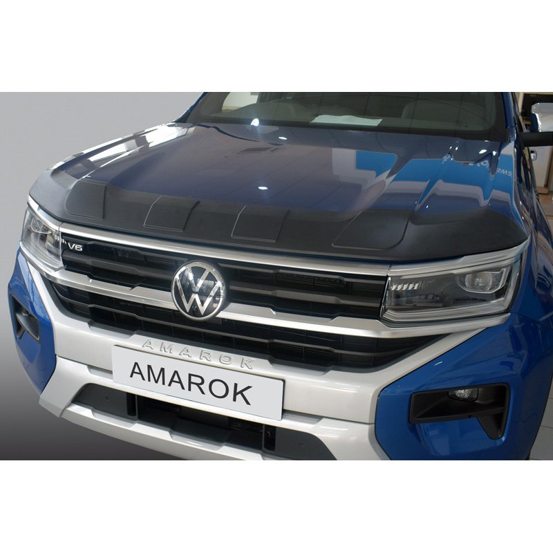 RGM Motorkap cover/beschermer passend voor Volkswagen Amarok 2022- Zwart