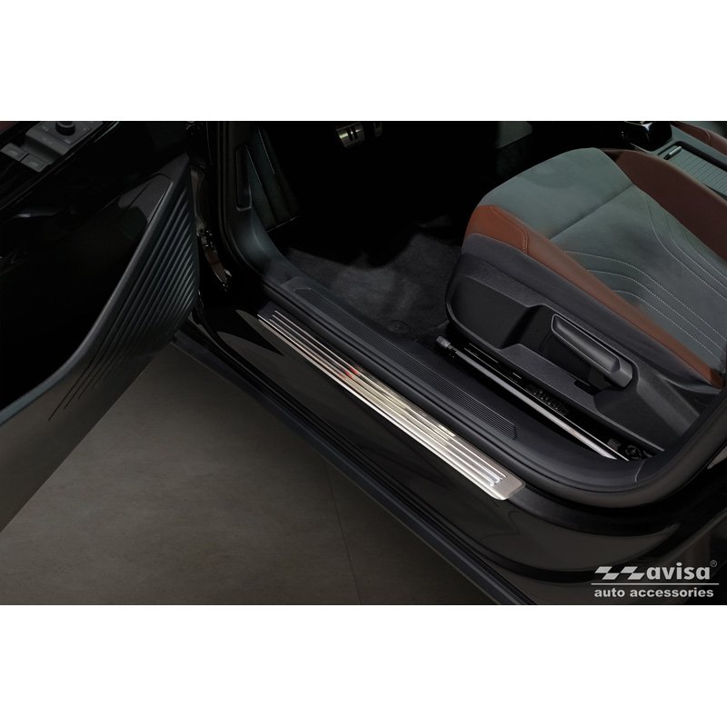 RVS Instaplijsten passend voor Volkswagen ID.4 2020 - 'Lines' - 4-delig