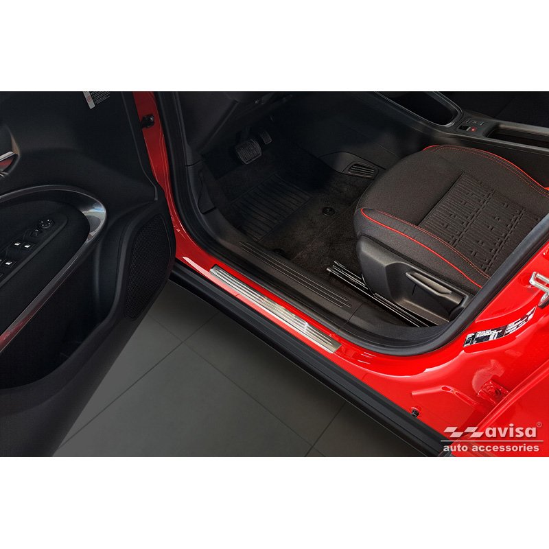 RVS Instaplijsten passend voor Fiat 600(e) (365_) 2023- 'Lines' - 4-delig