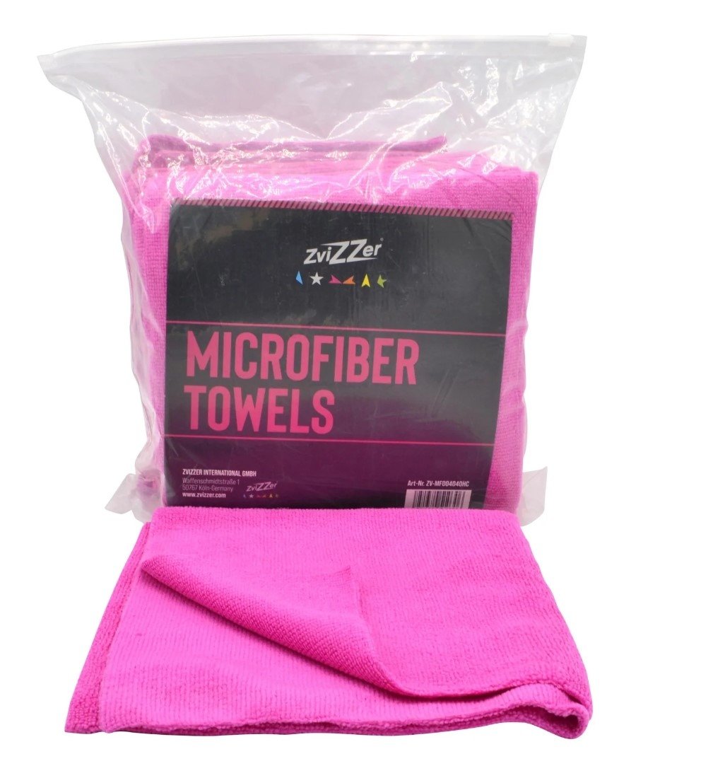 ZviZZer Microvezel doek Roze - 40x40cm - 10 stuks