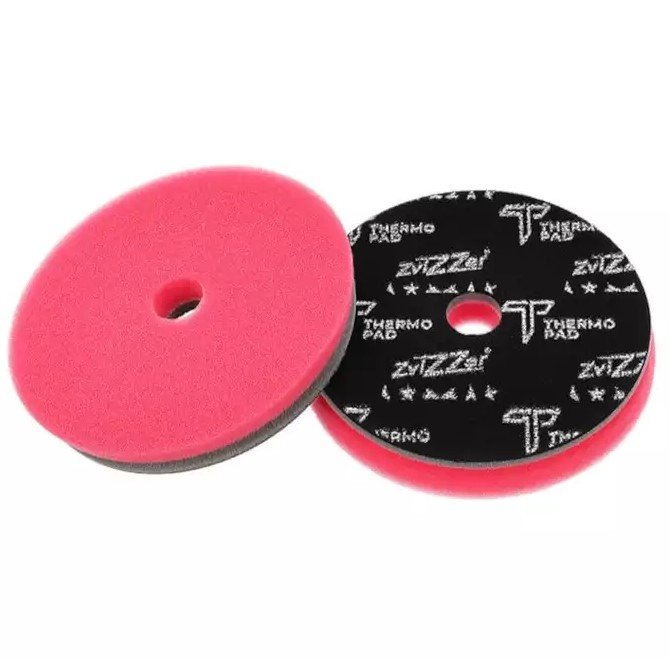 ZviZZer Polijstpad Thermo Allrounder Roze Heavy Cut - 75 mm - 2 stuks