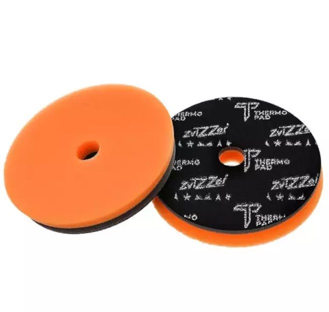 ZviZZer Polijstpad Thermo Allrounder Oranje Medium Cut - 75 mm - 2 stuks