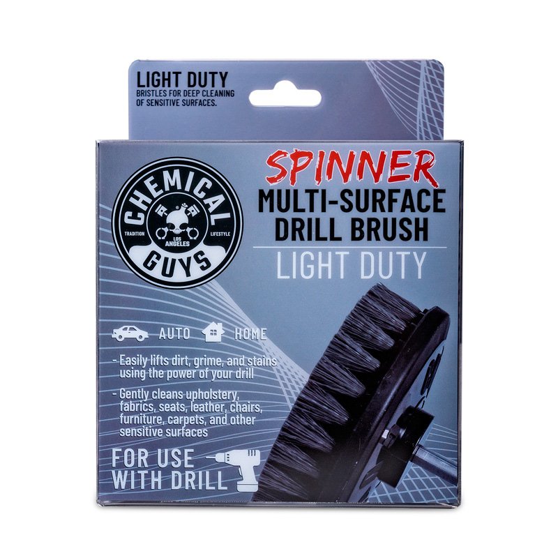 Chemical Guys Carpet Brush With Drill Attachment (Light Duty)