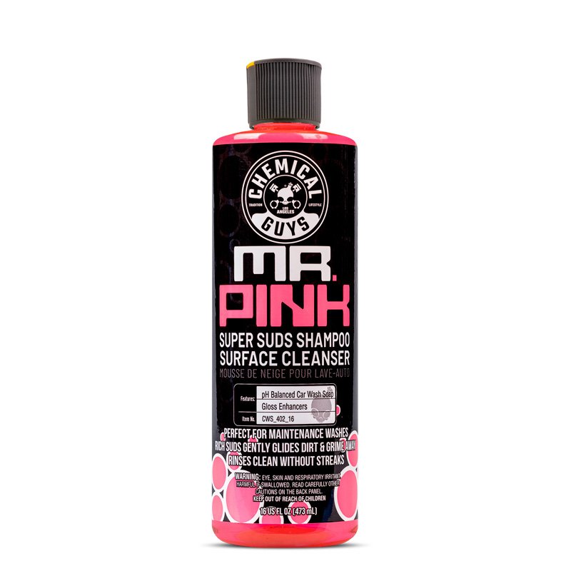 Chemical Guys Mr. Pink Super Suds Shampoo & Superior Surface Cleaning Soap (473ml)