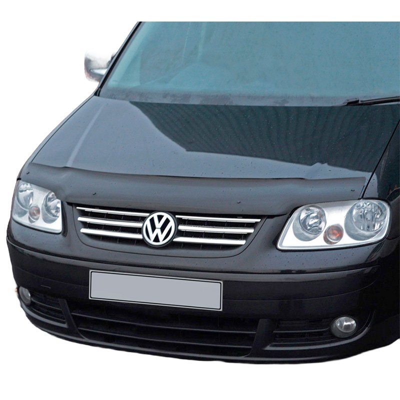 Oneway Motorkapbeschermer (steenslagcover) Volkswagen Caddy MK3 2004-2010 - Glanzend zwart
