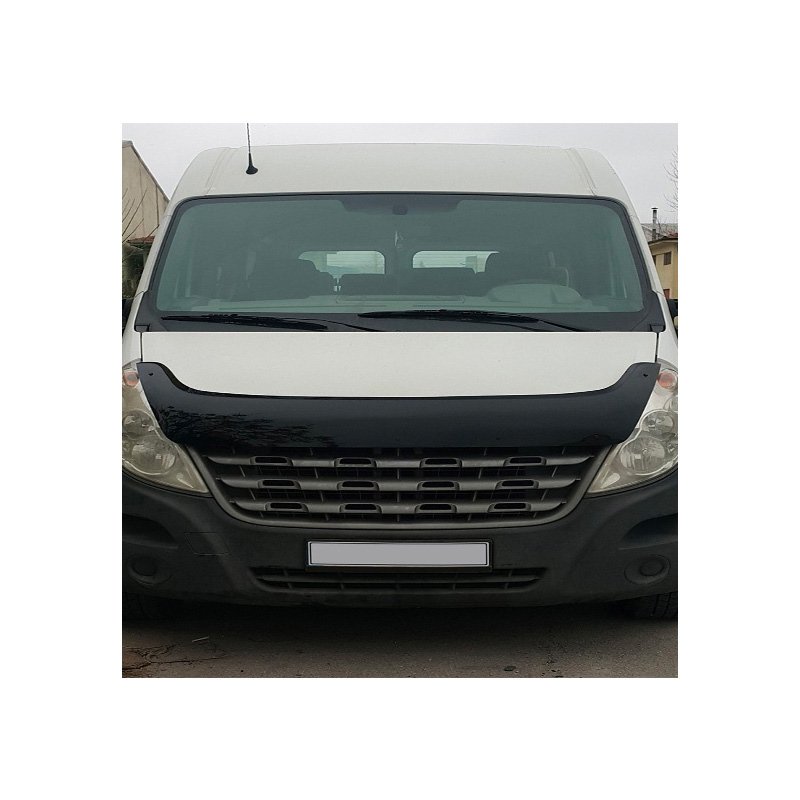 Oneway Motorkapbeschermer (steenslagcover) Renault Master 3e Gen. 2010-2014 - Glanzend Zwart
