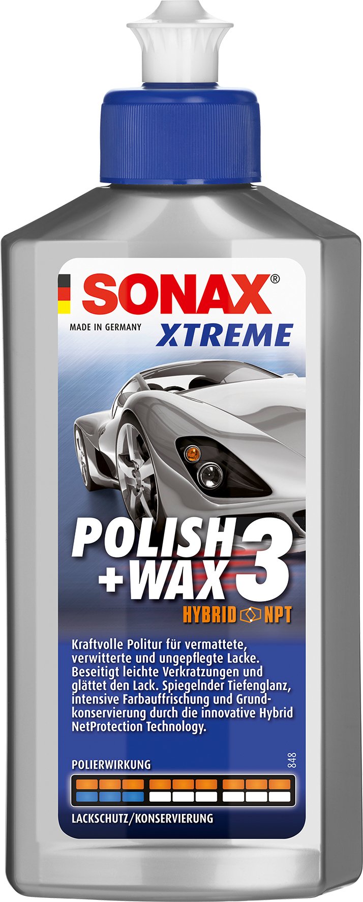 Sonax Xtreme Polish & Wax 3 250ml