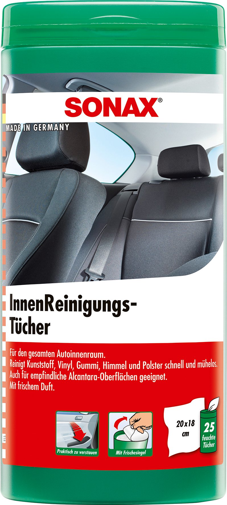 Sonax Interieurreinigingsdoekjes 25st