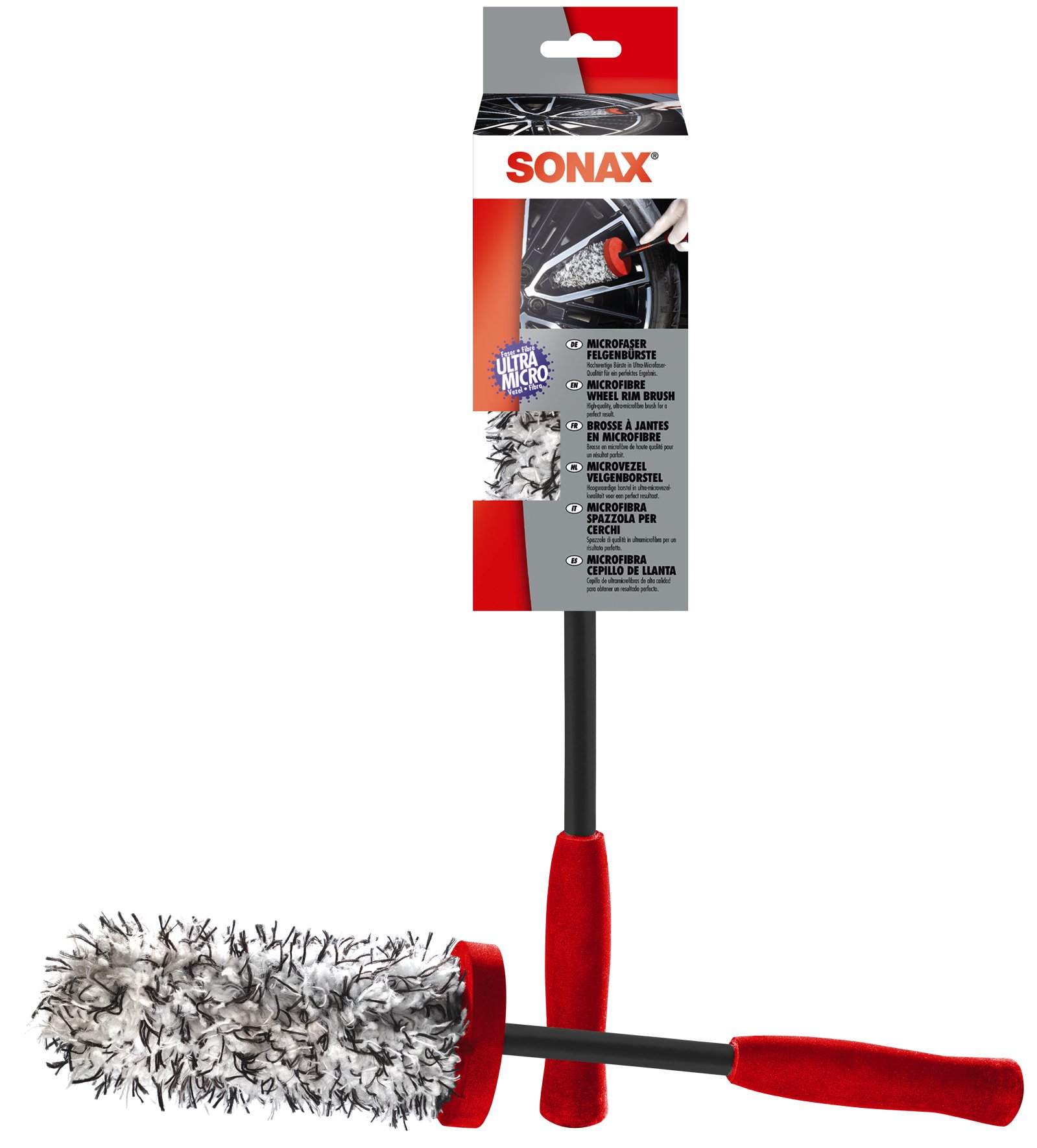 Sonax microvezel velgenborstel