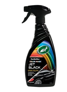 Turtle Wax Hybrid Jet Black Spray Polish 500ml