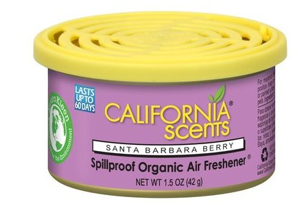 California Scents Luchtverfrisser Santa Barbara Berry Blikje 42gr