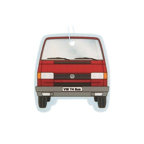 Vw T4 Bus Air Freshener - Vanilla/red